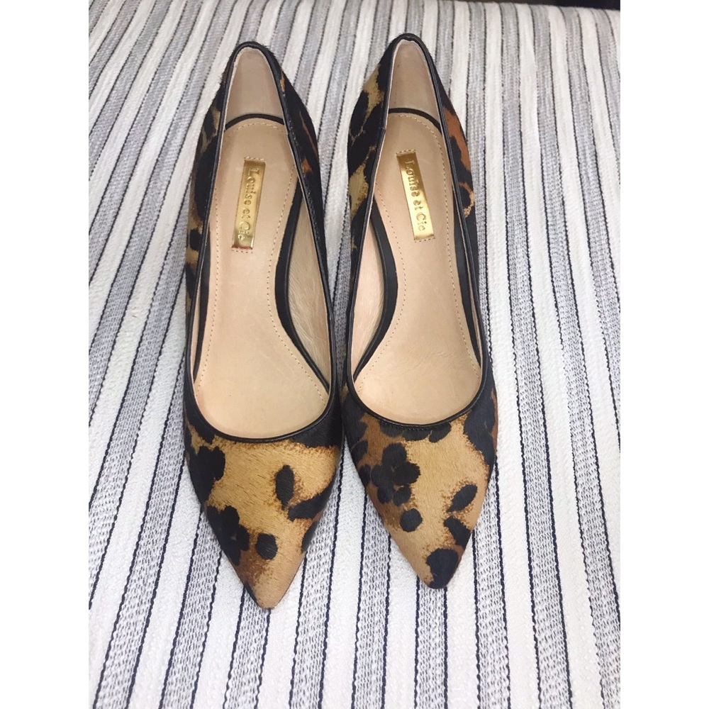 Louise Et Cie Leopard Print Heel